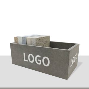 High Quality Ceramic Marble Packaging Boxes Display rack Granite Quartz Portable Wooden Case