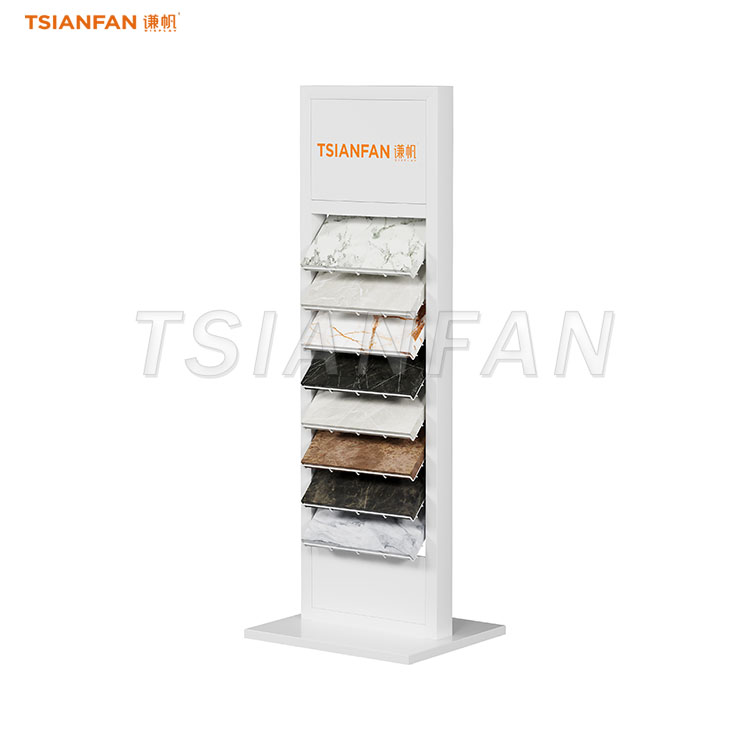 high quality natural stone display floor stand-SRL138
