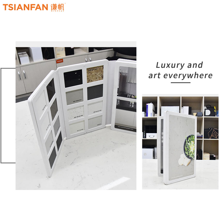 High Quality Plastic Marble Mosaic Granite Sample Display Books brochure for differnt sizes samples - Image 2