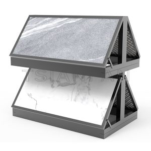 High Quality Quartz Stone Sample Desktop Spec Board Display Rack-SG023