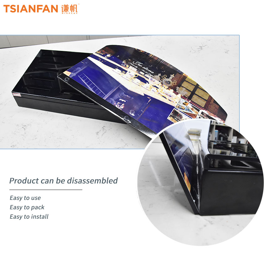 High Quality Sample Granite Marble Stone Tile Display Stand Rack TM033-2 - Image 4