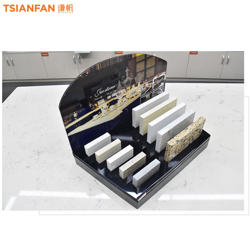 High Quality Sample Granite Marble Stone Tile Display Stand Rack TM033-2 - Image 2