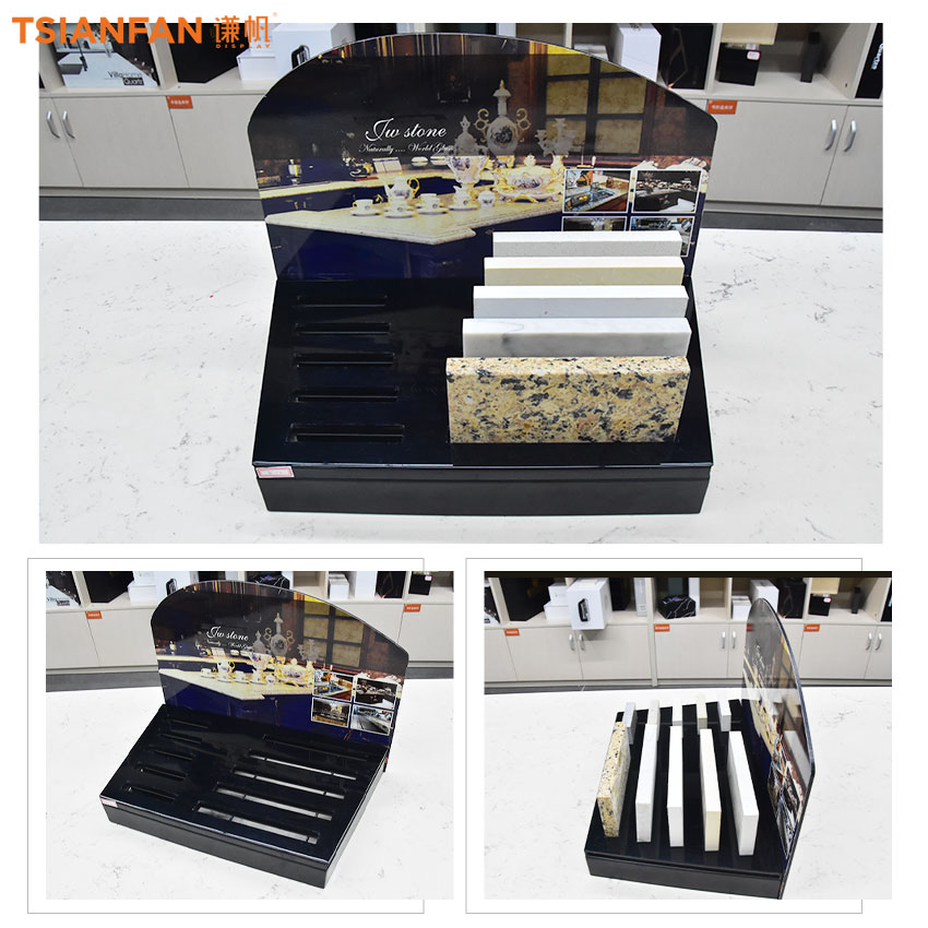 High Quality Sample Granite Marble Stone Tile Display Stand Rack TM033-2 - Image 3