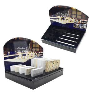 High Quality Sample Granite Marble Stone Tile Display Stand Rack TM033-2