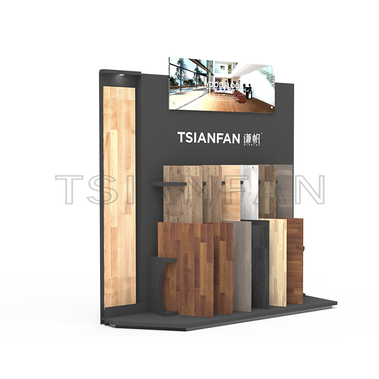 High quality wood flooring tiles Flooring display Stand-WE2038 - Image 2