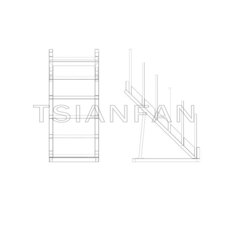 Highest Quality Ceramic Tile Display Rack Sample Display Kitchen Design Custom-E003 - Image 2