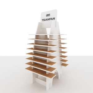 Hot Sale Steel Custom Hardwood Type Wooden Floors Tile Display Rack