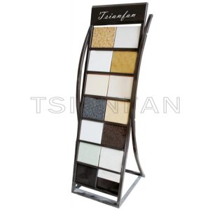Irregular shape display of artificial stone floor display stand-SR009