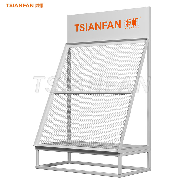 large natural stone display stand marble slab display stand-SW029 - Image 2