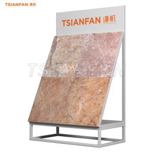 large natural stone display stand marble slab display stand-SW029