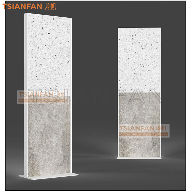 Large panel ceramic tile marble rotating display rack-SG1002 - Image 2