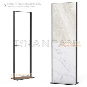 Large panel ceramic tile marble rotating display rack-SG1002