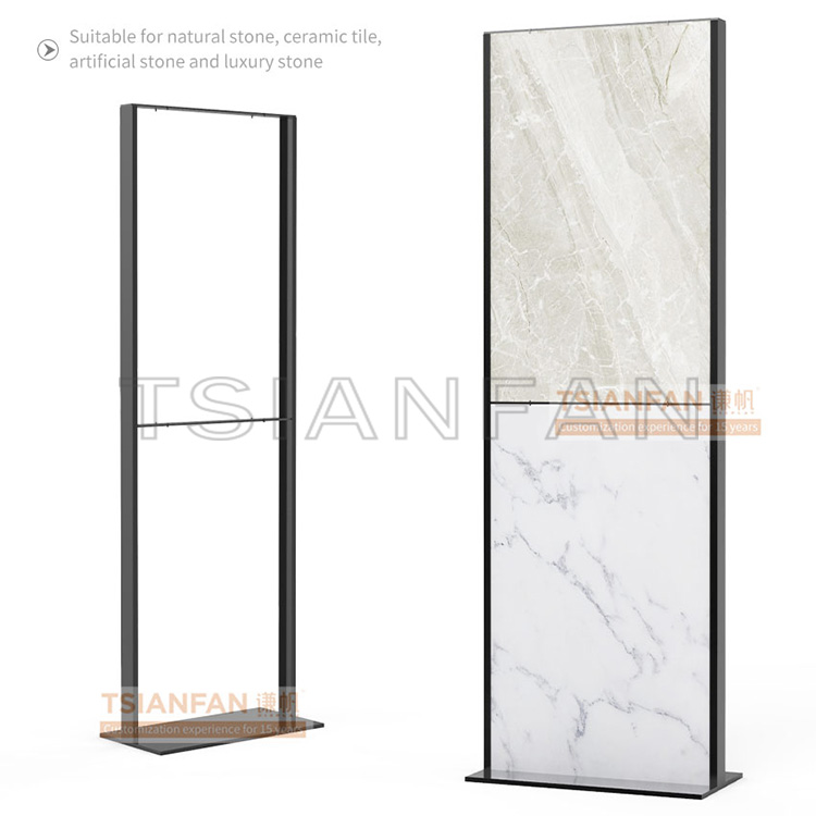 Large panel ceramic tile marble rotating display rack-SG1002