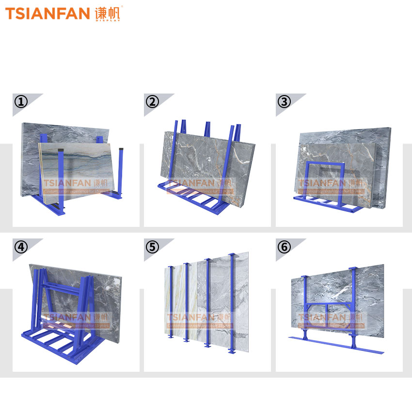 Ceramic tile Large plate frame custom wholesale display rack - Image 3