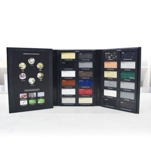 Marble Mosaic Granite Stone Sample Book High Quality Custom Plastic Box brochure