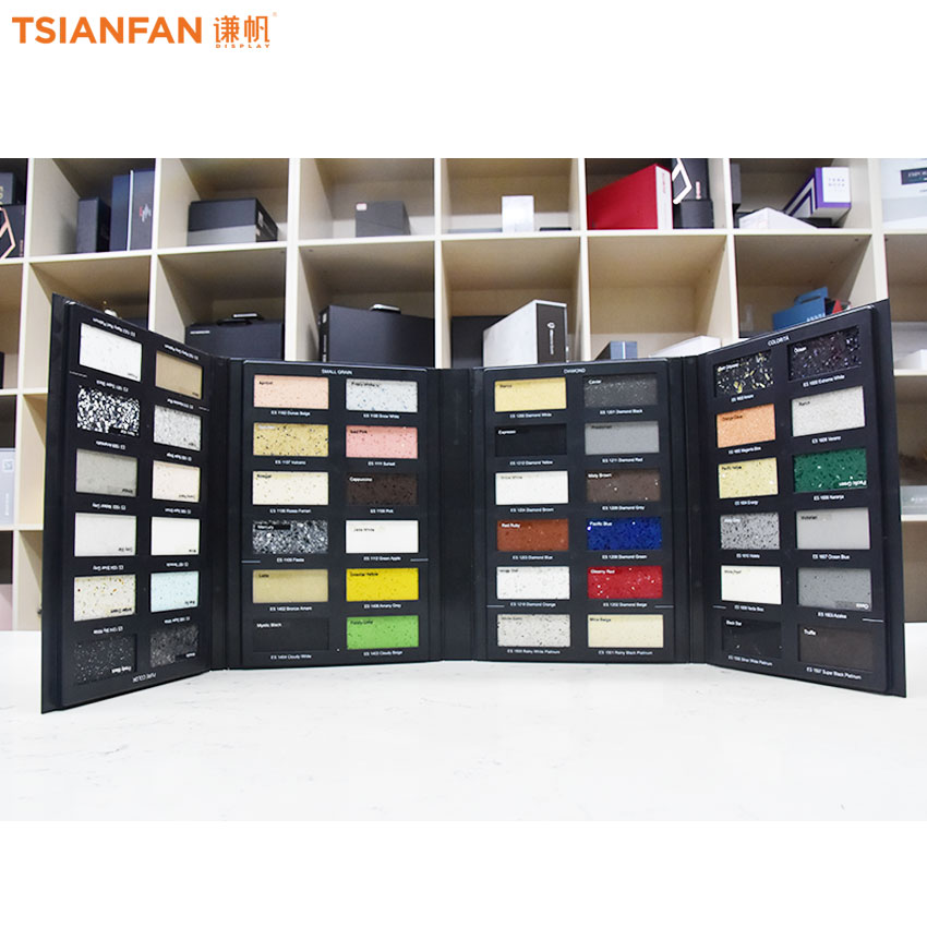 Marble Mosaic Granite Stone Sample Book High Quality Custom Plastic Box brochure - Image 2