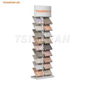 marble stone display stand ceramic tiles display solutions-SW329