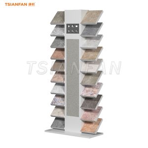 marble stone display stand flooring display racks-SW348