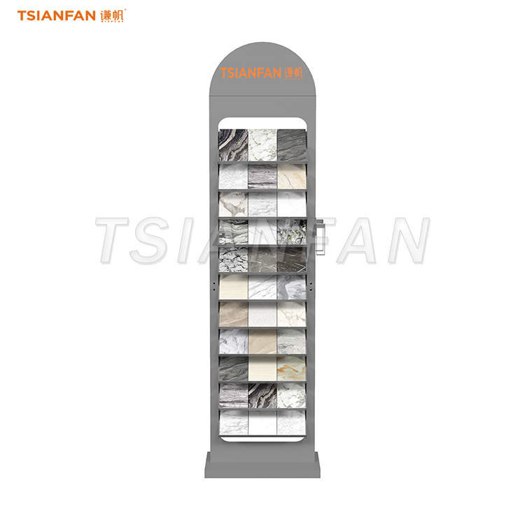 marble stone sample display rack - SRL018
