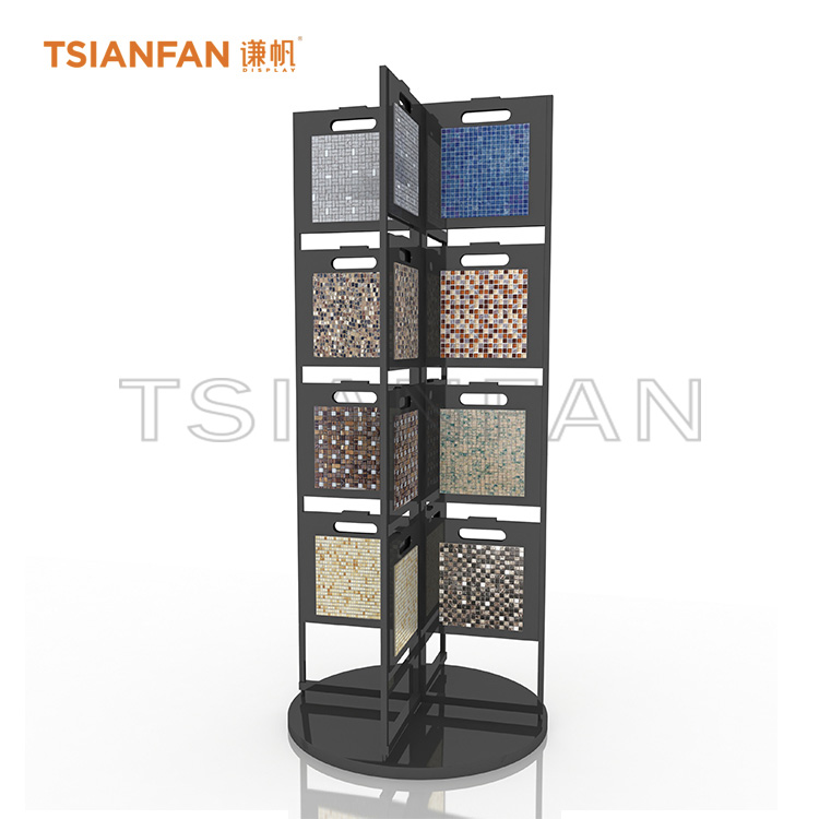 metal display stand for rotating mosaic tiles mz2032 - Image 2