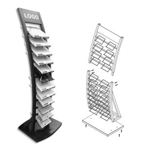 Metal display Unit Marble Granite quartz stone display rack shelf For Shop
