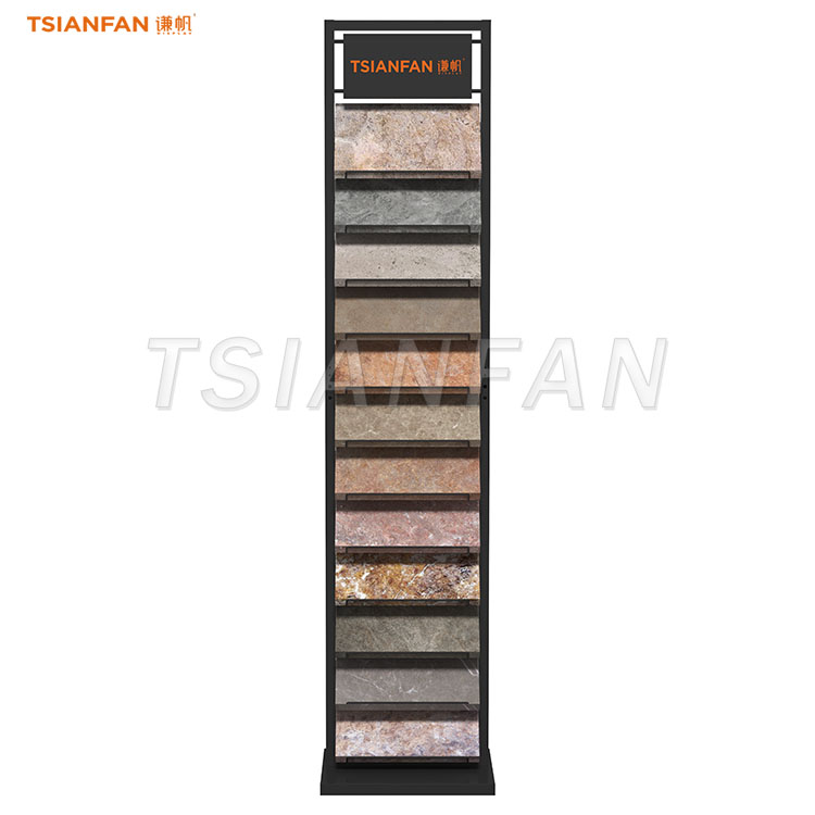 Metal floor-standing ceramic tile display racks-SW350 - Image 2