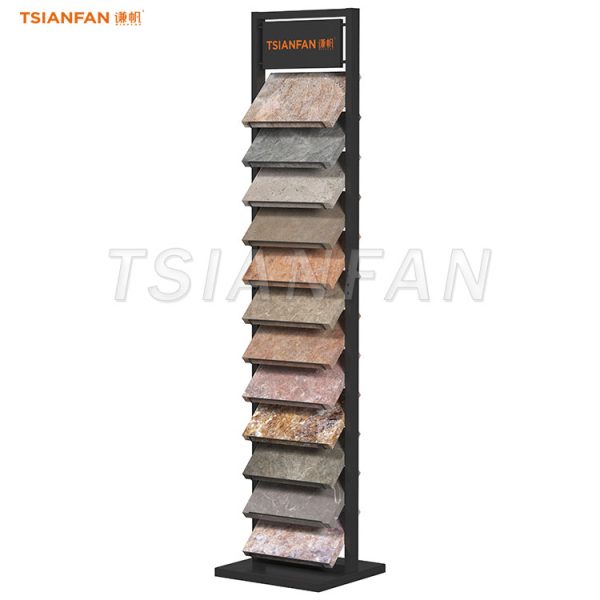 Metal floor-standing ceramic tile display racks-SW350 - Image 3