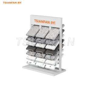 metal flooring display rack granite sample rack-SRT065