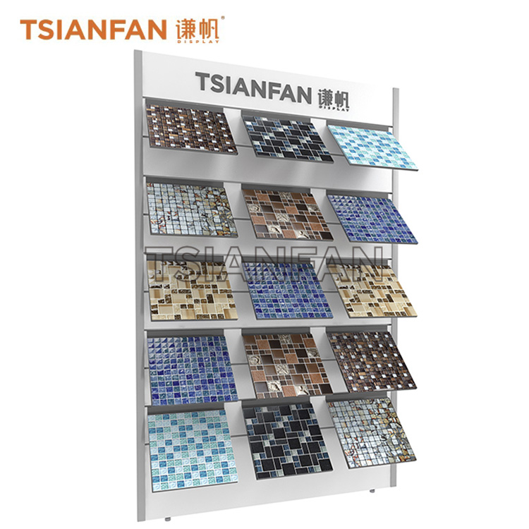 mosaic floor tile waterfall sample show stand -ML001 - Image 2
