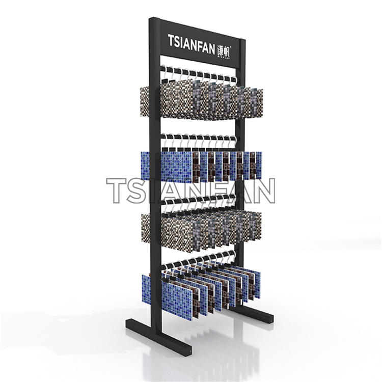 Mosaic model shows hanging stone metal frame-ML043 - Image 2