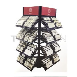 mosaic sample rotating display rack Natural stone Metal ceramic tile board multilayer display frame ML005