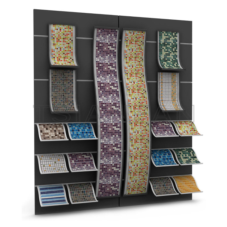 mosaic samples can be rotated display stand,custom exhibition products-ML012 - Image 2