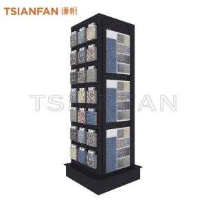 Adjustatble Glass tile mosaic samples showroom display shelf-ML068