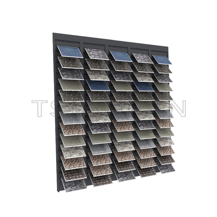 Mosaic tile floor display board, custom fashion tile display rack-ML019 - Image 3