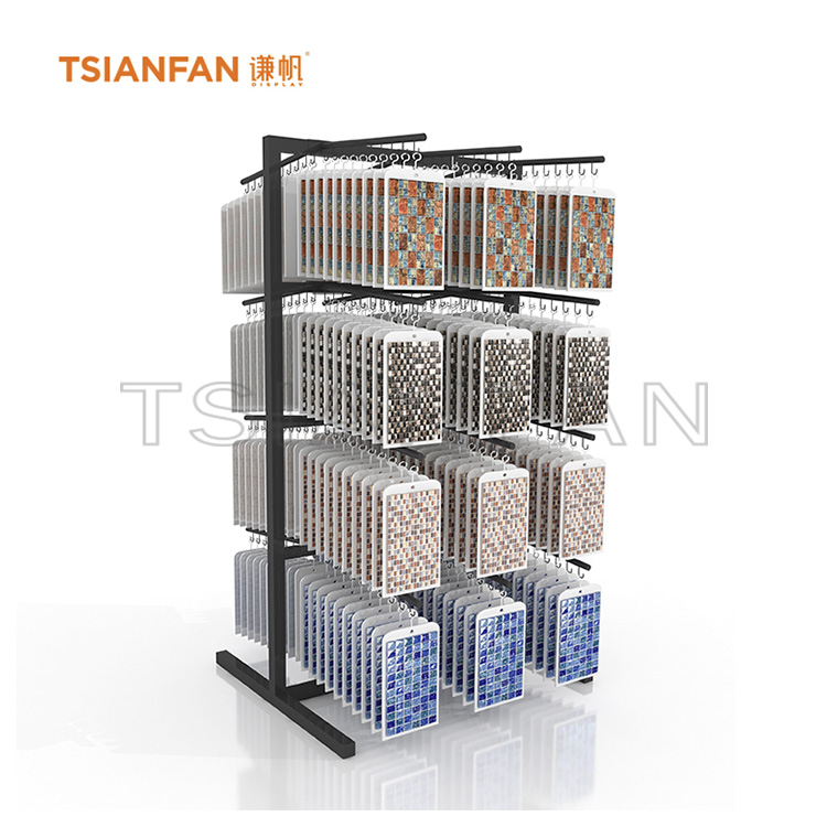 Mosaic tile metal rack hanging rack display rack Non-woven fabric hanger-ML022 - Image 2