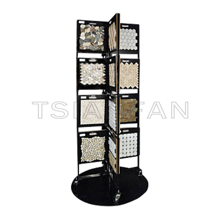 Mosaic tile page turning rotating display frame-MZ2063 - Image 2