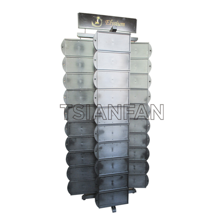 Mosaic tile rotating exhibition hall display rack-MZ2011 - Image 2