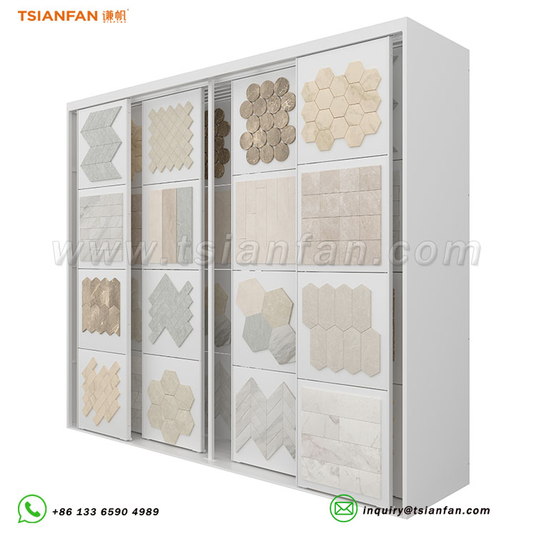 mosaic tiles push pull display stand tile racks-MD001 - Image 3