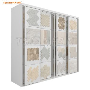 mosaic tiles push pull display stand tile racks-MD001