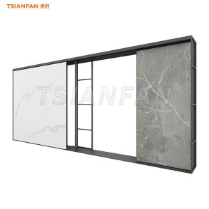 Multi-layer sliding display rack for tile samples-SG601 - Image 3