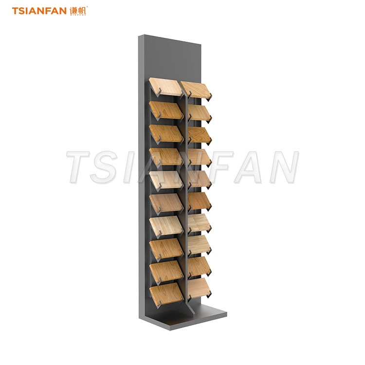 Multi-Panel Wooden Flooring Sample Display System-SRL097 - Image 3