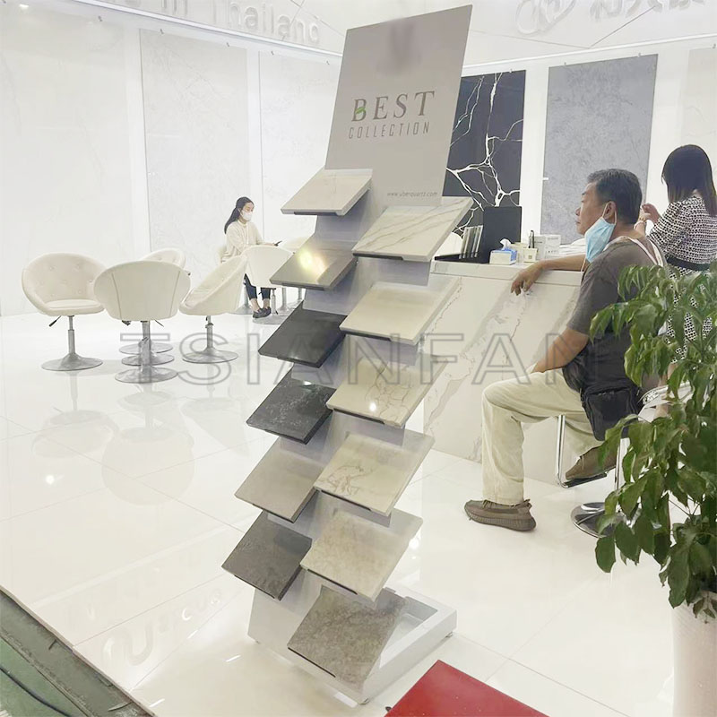 Natural stone Marble Granite sample tile brackets - Image 3