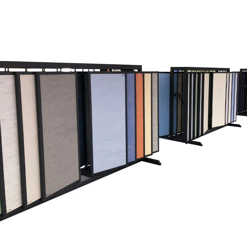 New Arrival Sample Ceramic Tile Wood Floor page turning Display Stand FYF004-1
