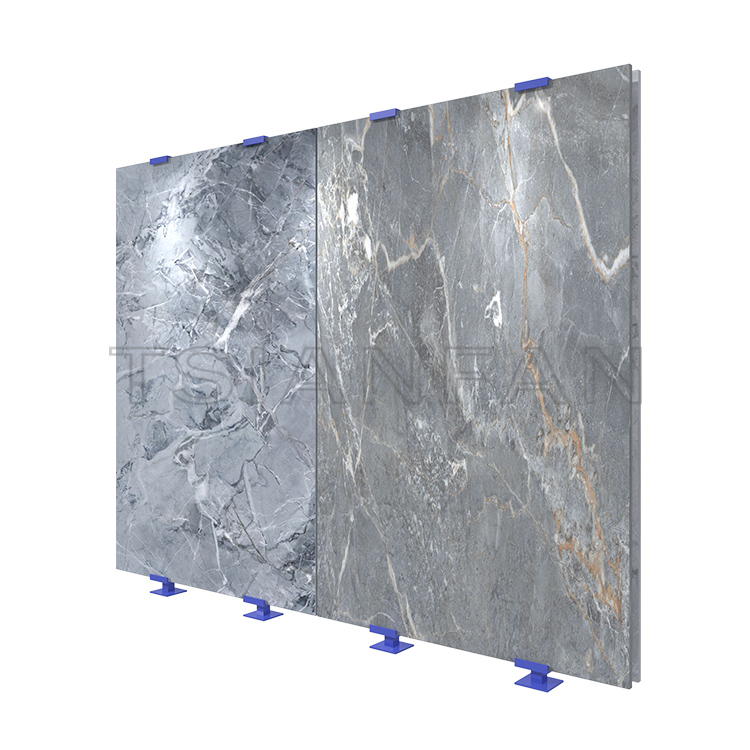 New design custom marble large tile slab display stand SD101