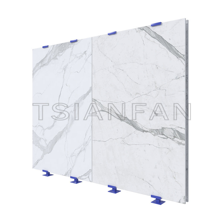 New design custom marble large tile slab display stand SD101 - Image 5