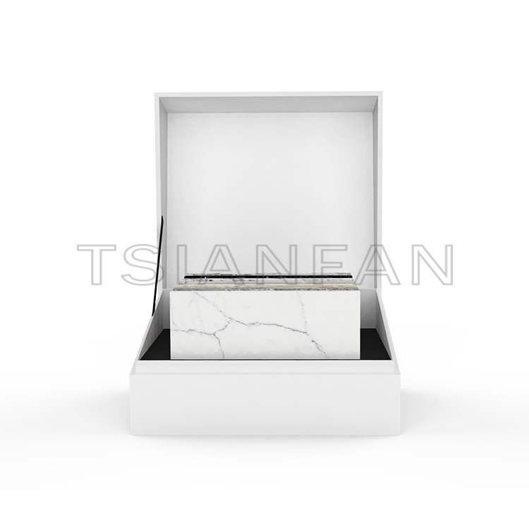 New design marble granite tabletop display box sample kit-PB027 - Image 3