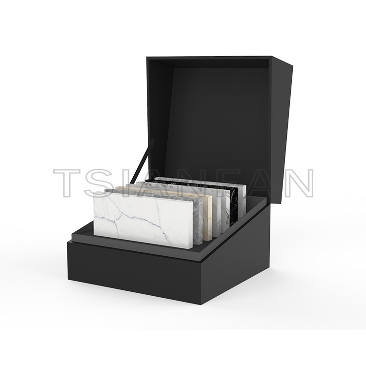 New design marble granite tabletop display box sample kit-PB027 - Image 2