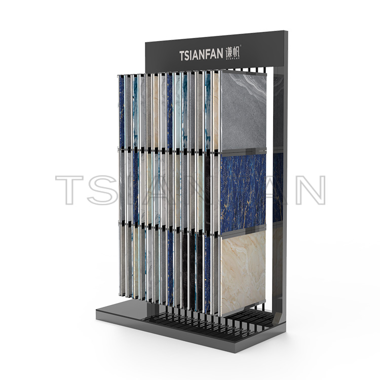 New Design Marble Upright Floor Display Rack-SG001 - Image 3