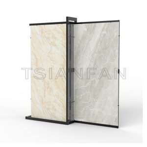 New Design Vertical Granite Marble Ceramic Tile Display Stand-SG1005