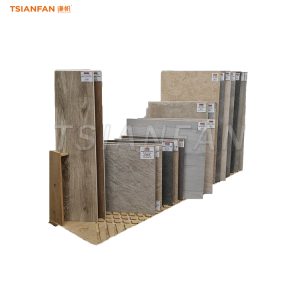 New wooden indoor tile simple display stand